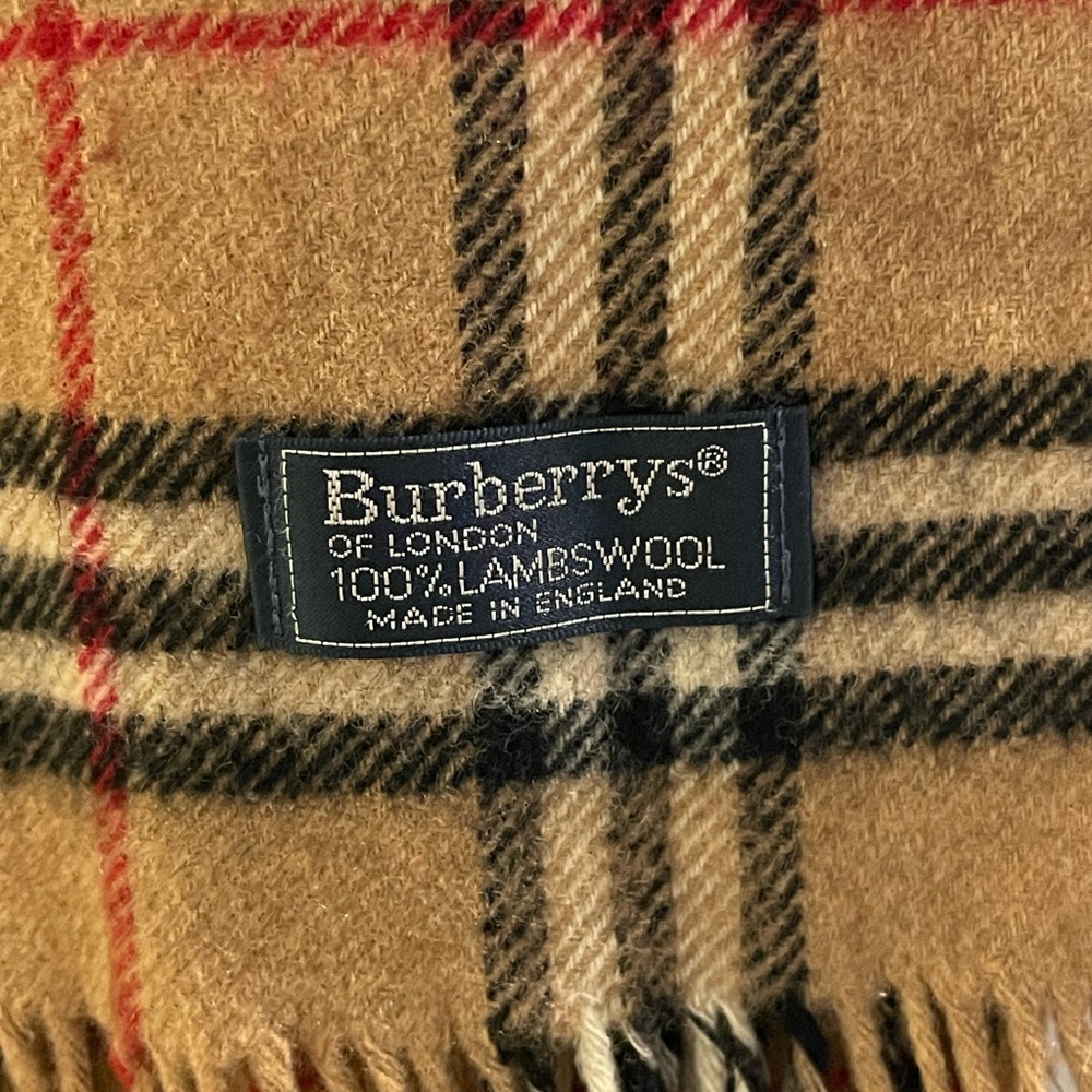 Vintage Burberry Scarf - Picture 2 of 2